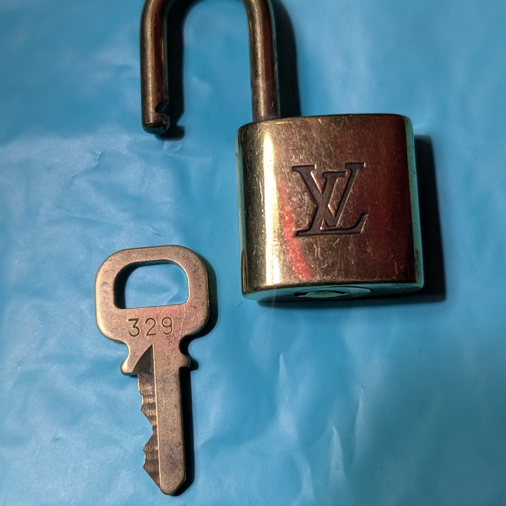 Louis Vuitton Metallic Lock and Key Set #329